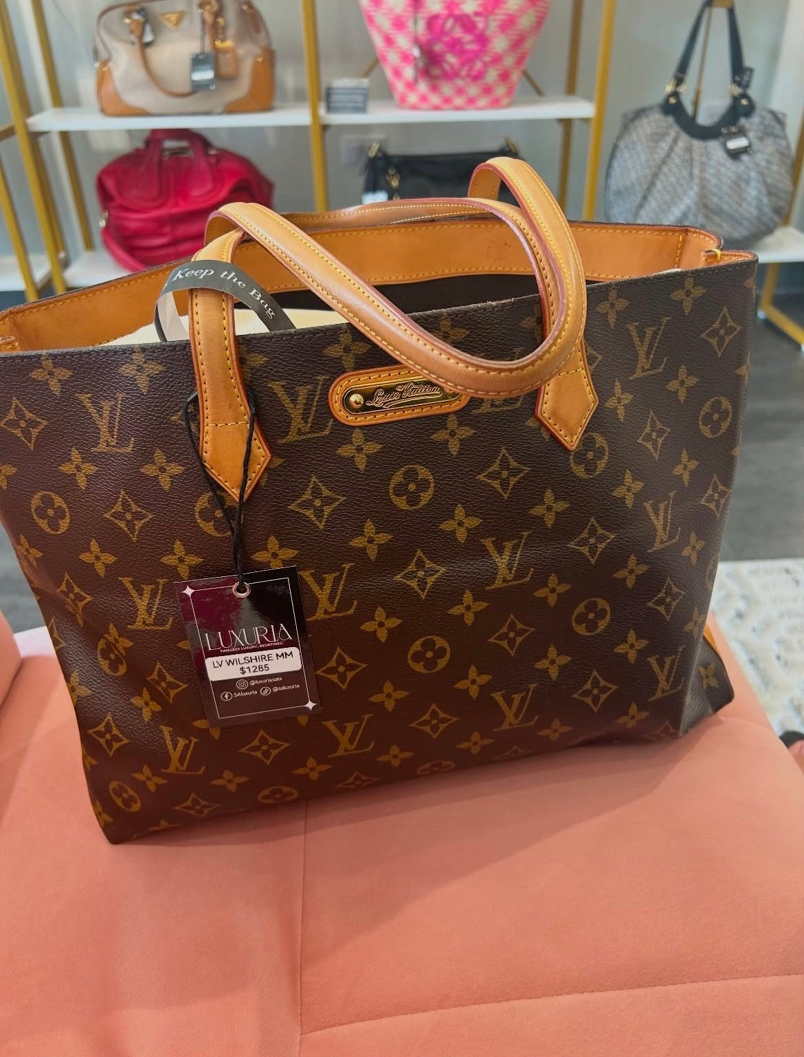 Louis Vuitton Wilshire MM – Monogram Canvas