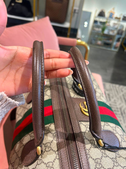Gucci Savoy Ophidia Large Duffle Bag – GG Supreme Canvas