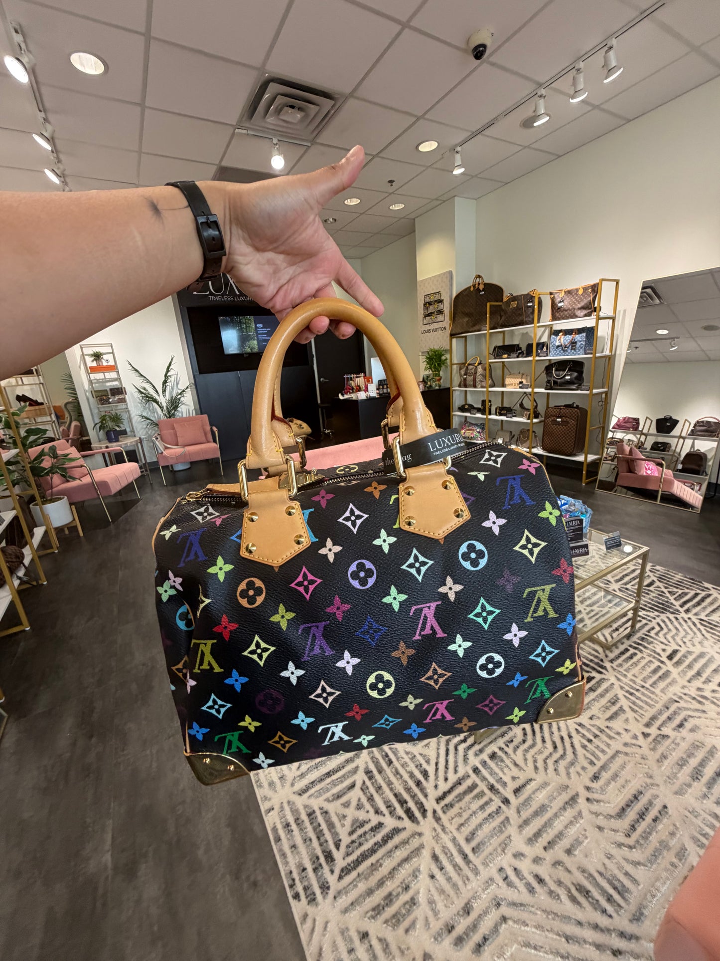 Louis Vuitton Speedy MC Noir