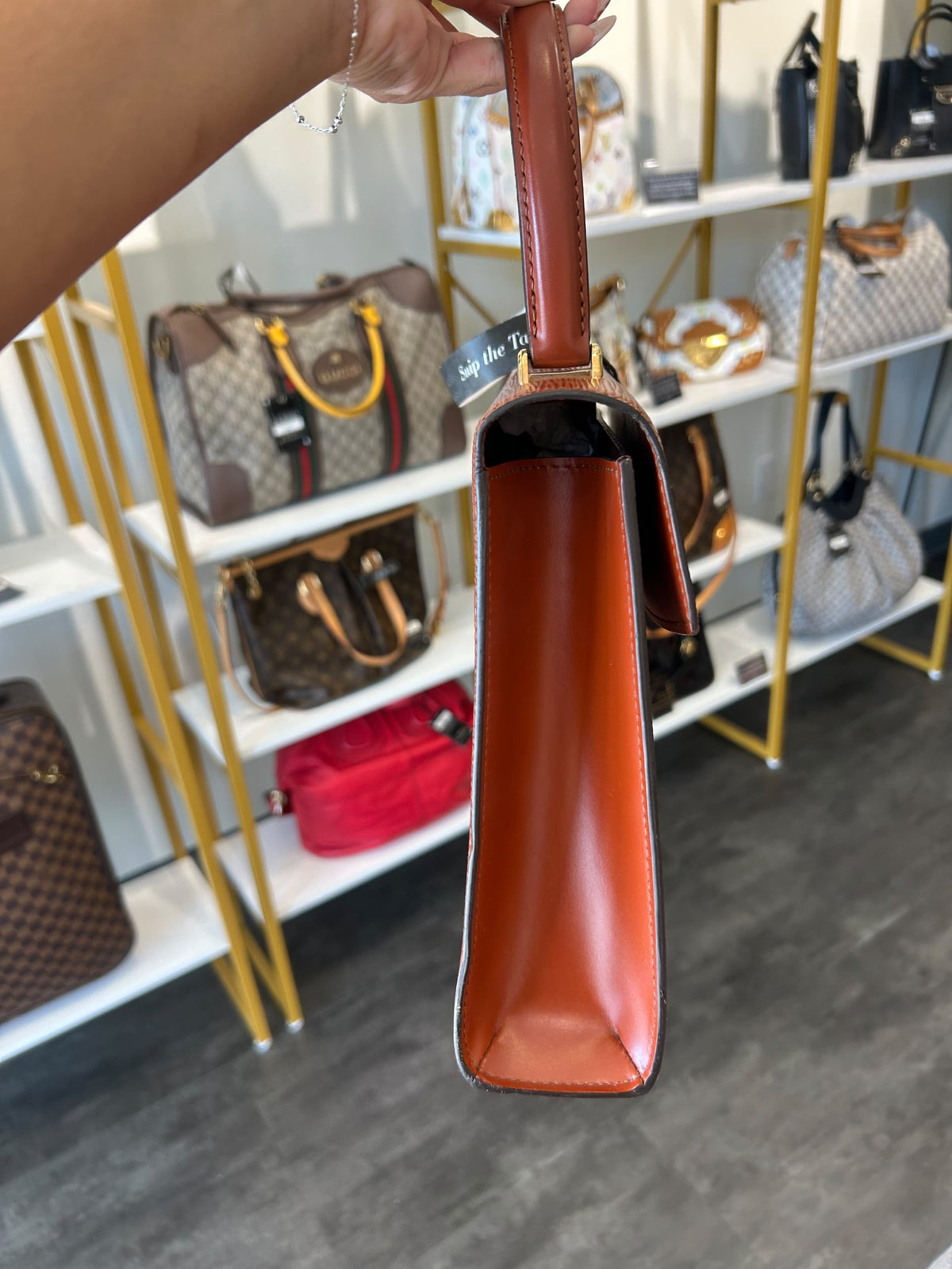Louis Vuitton Malesherbes – Brown Epi Leather