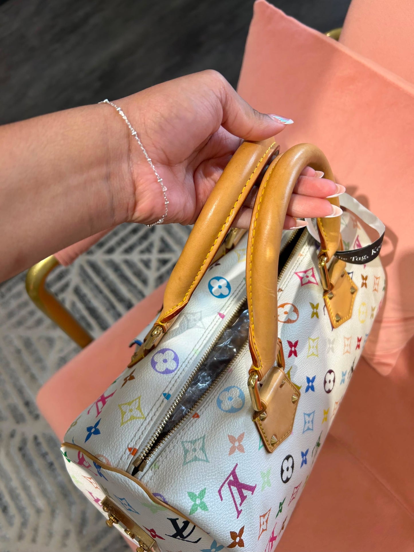 Louis Vuitton Speedy 30 – Multicolor Blanc