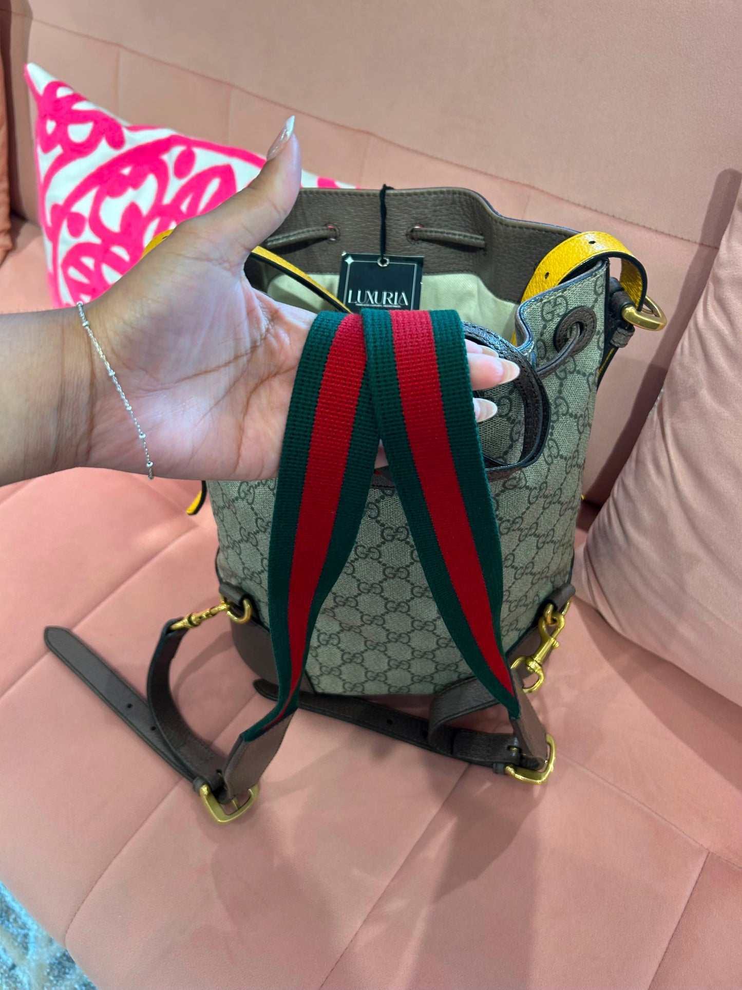 Gucci Bucket Backpack