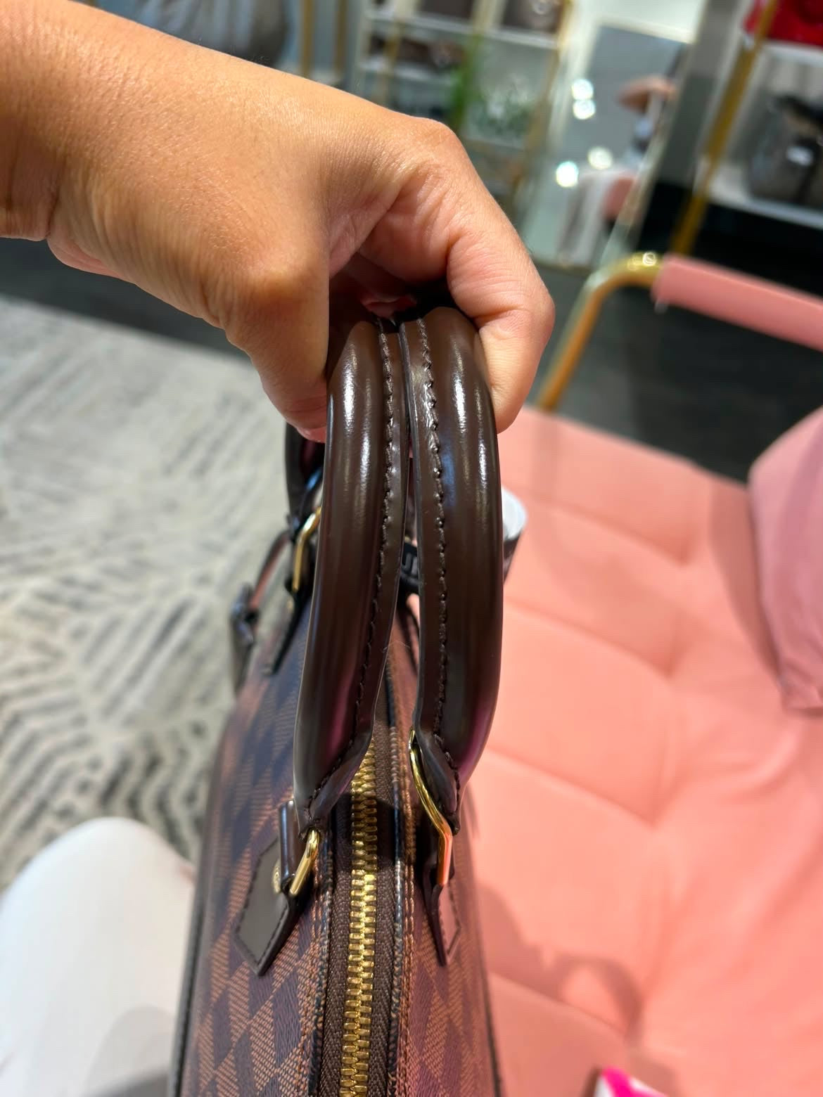 Louis Vuitton Alma BB – Damier Ebene