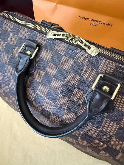 Louis Vuitton Speedy Bandoulière 30 – Damier Ebene
