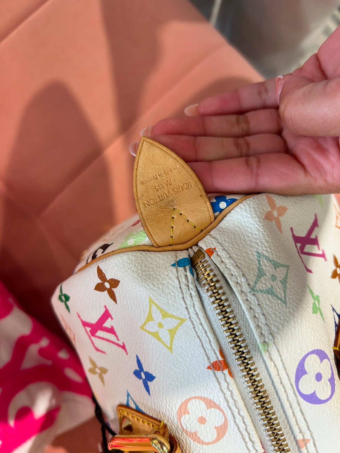 Louis Vuitton Speedy 30 – Multicolor Blanc