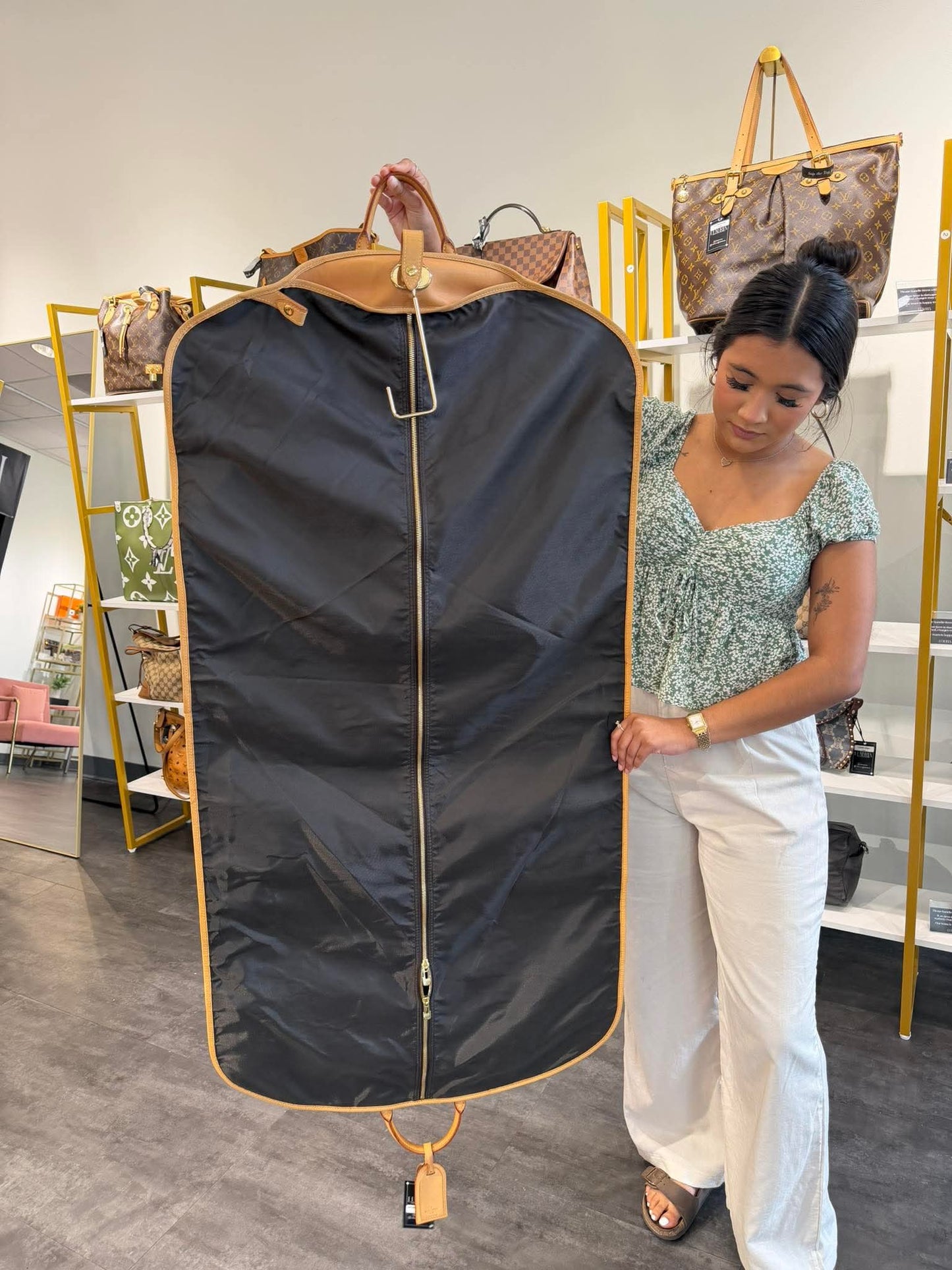 Louis Vuitton Garment Bag with Hanger – Monogram Canvas