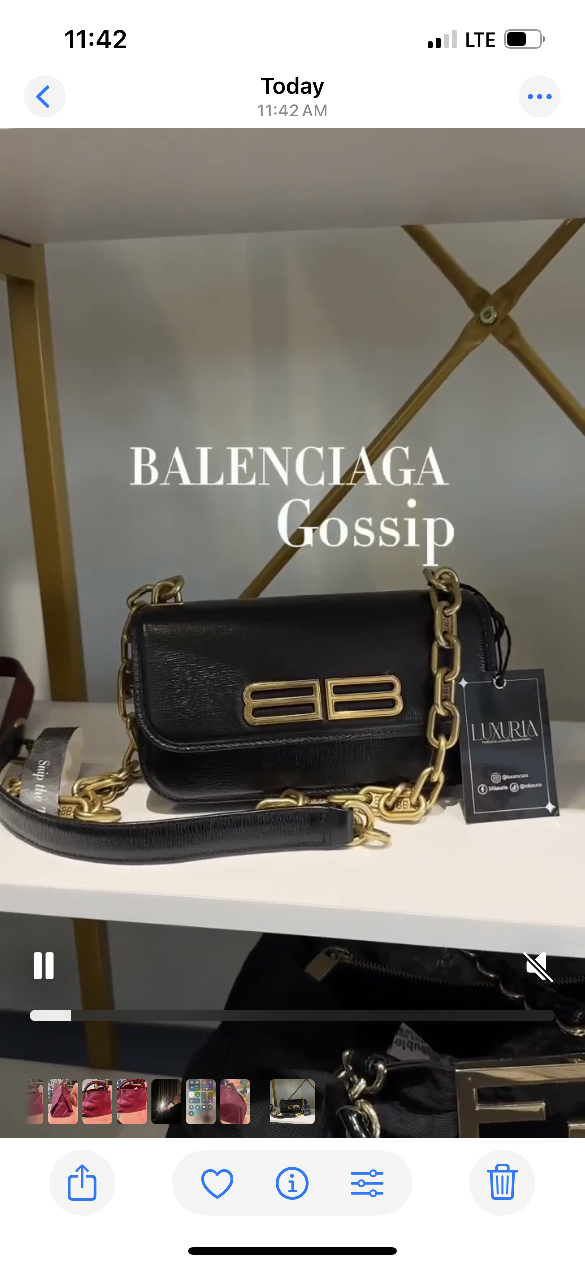 Balenciaga Gossip Bag