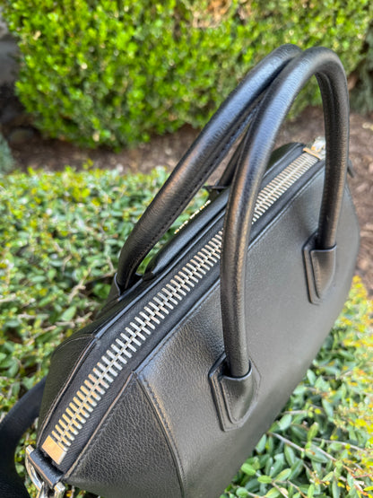 Antigona Small Top Handle Top Grained Leather