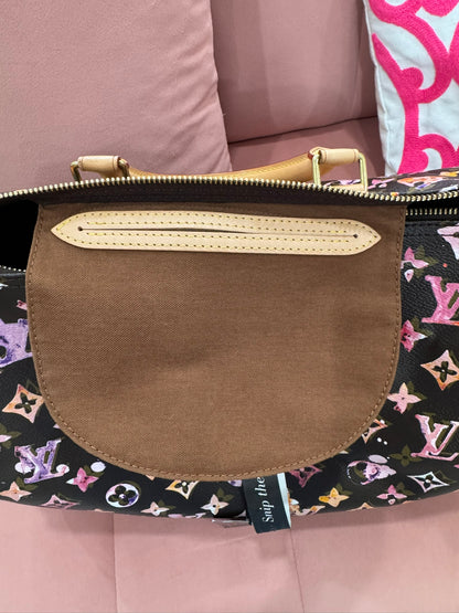 Louis Vuitton Speedy 35 in Brown Aquarelle