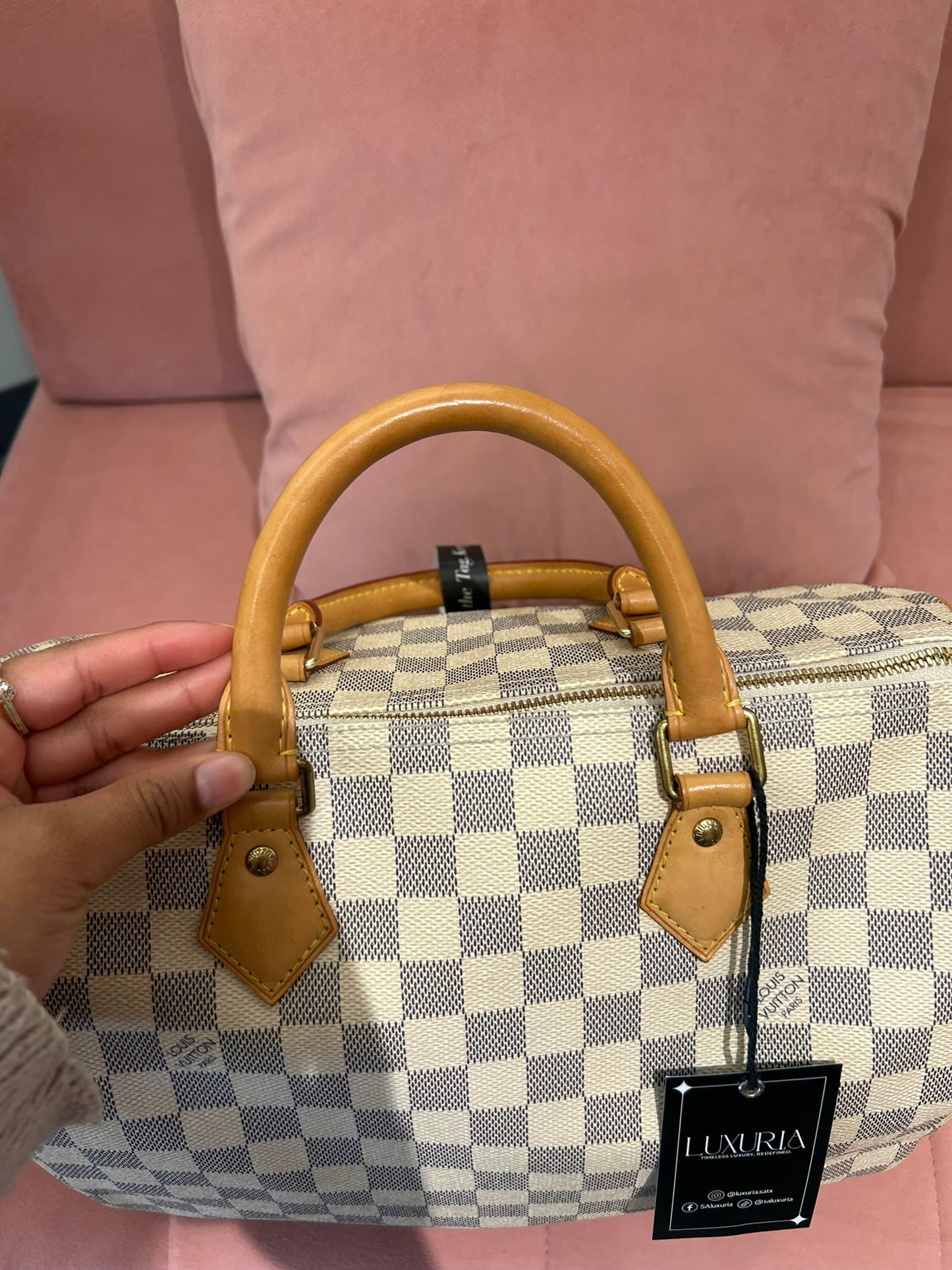 Louis Vuitton Speedy Bandoulière 35 – Damier Azur