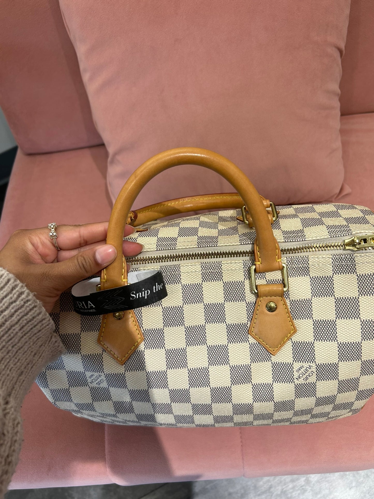 Louis Vuitton Speedy Bandoulière 35 – Damier Azur