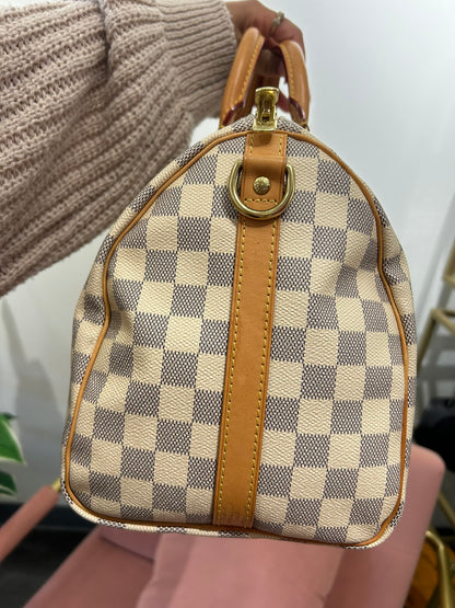 Louis Vuitton Speedy Bandoulière 35 – Damier Azur