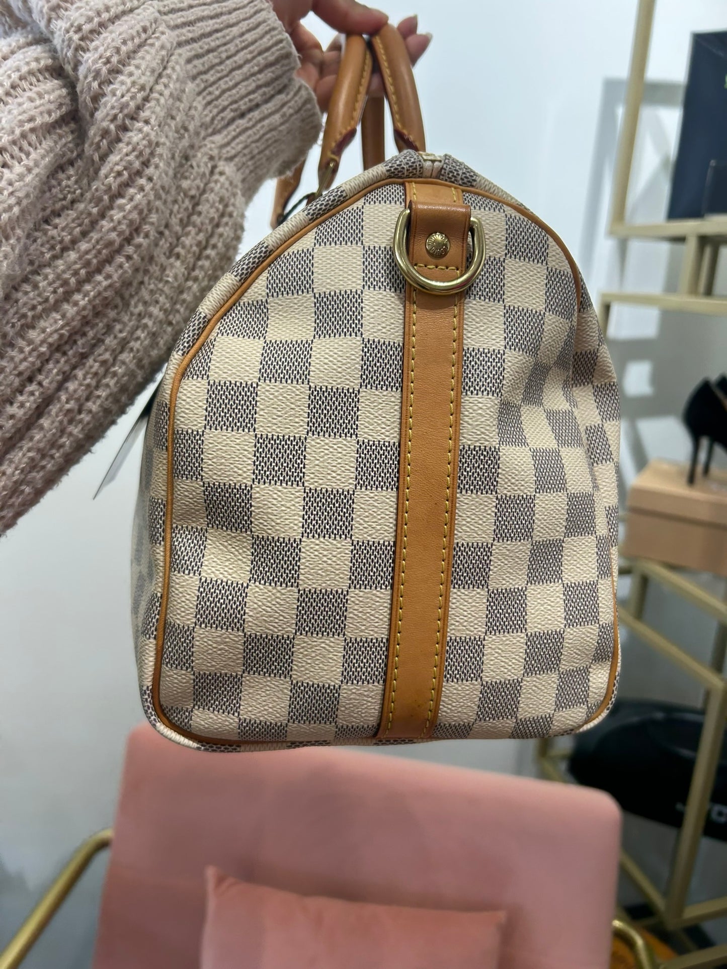 Louis Vuitton Speedy Bandoulière 35 – Damier Azur