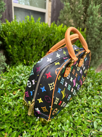 Louis Vuitton Trouville in Monogram Multicolore Noir