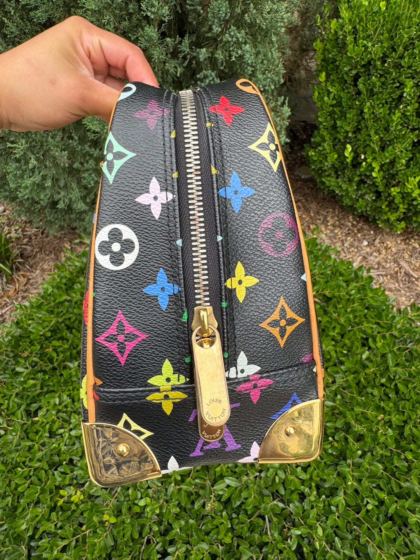 Louis Vuitton Trouville in Monogram Multicolore Noir