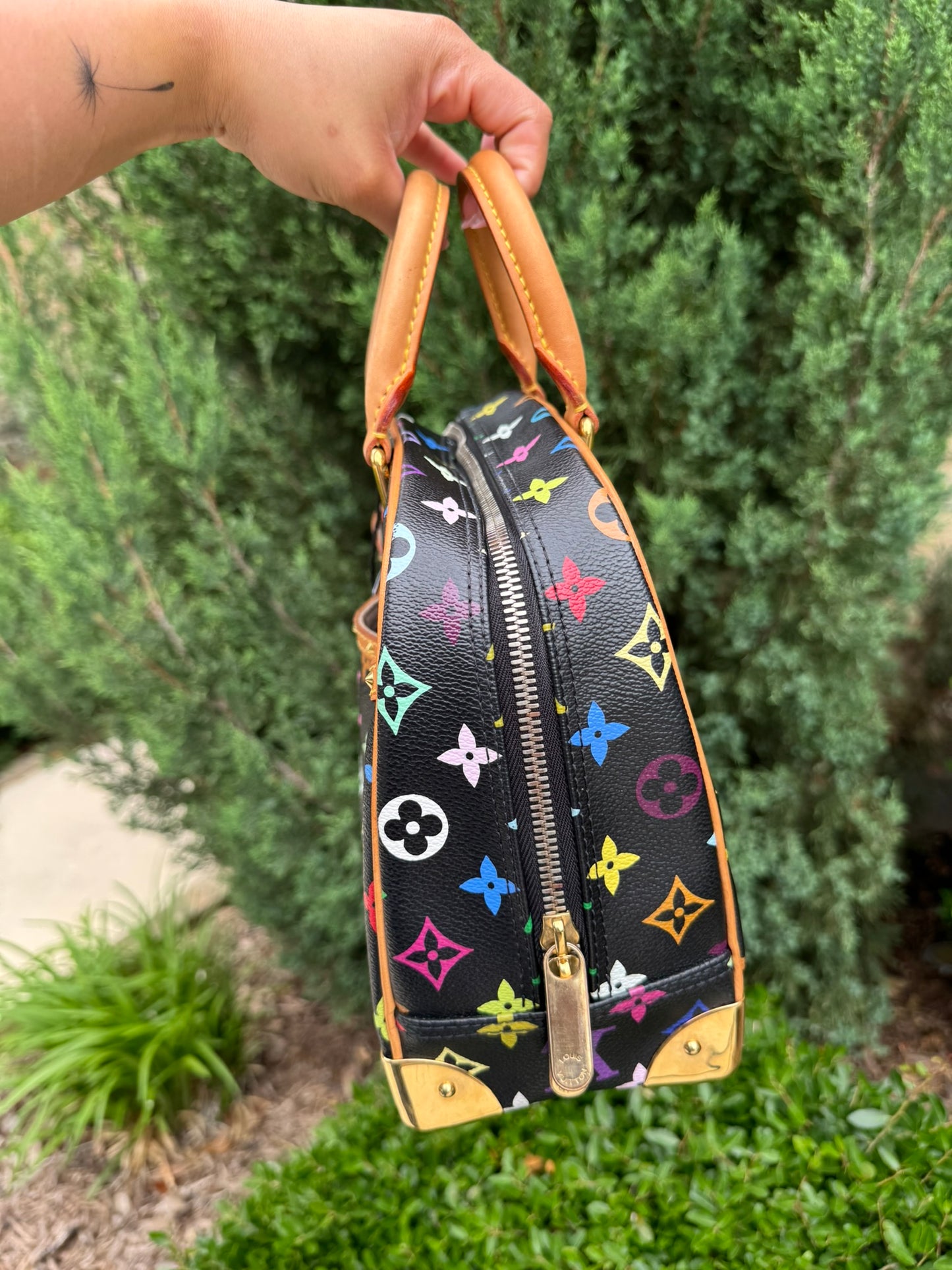 Louis Vuitton Trouville in Monogram Multicolore Noir