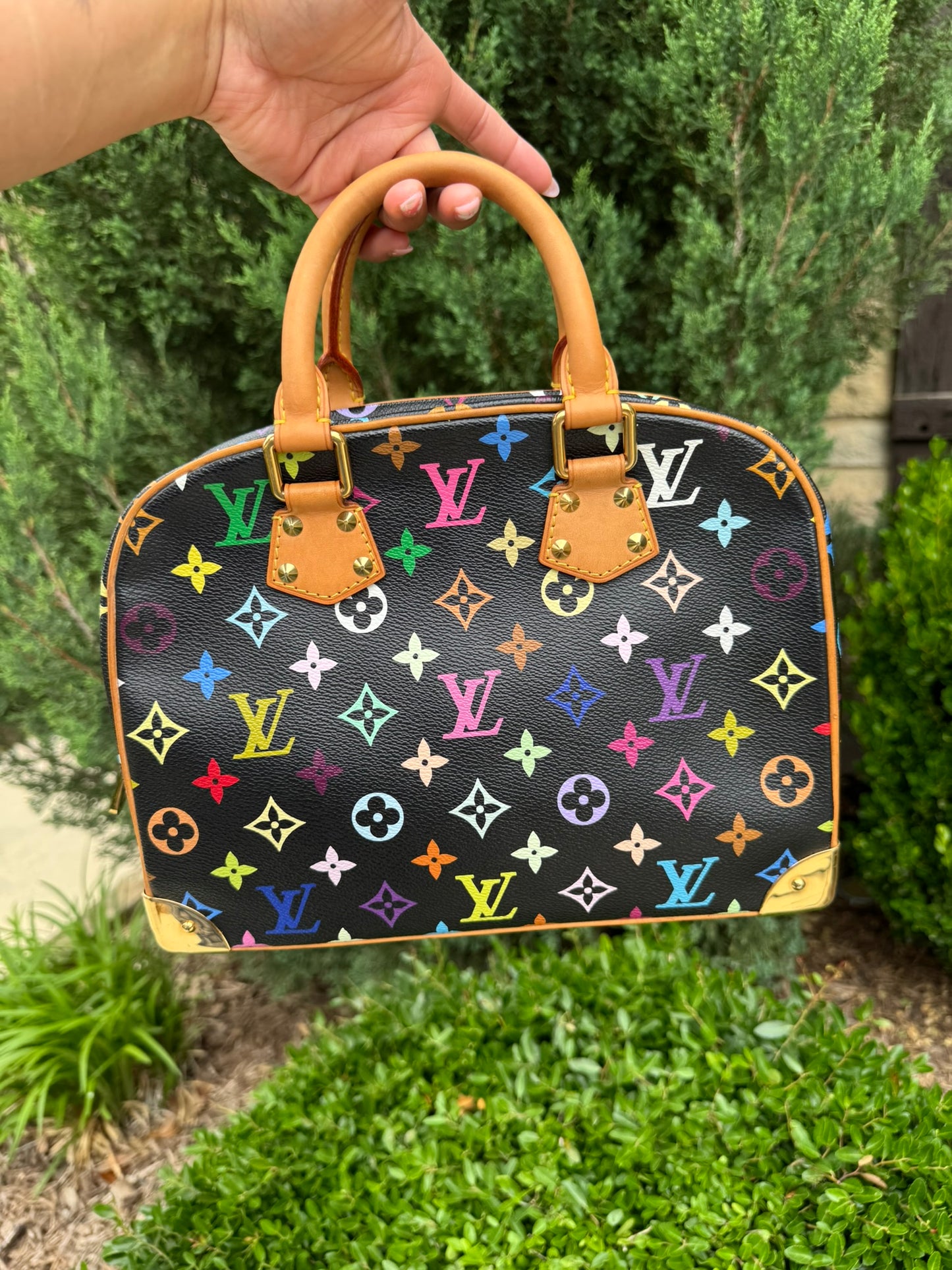 Louis Vuitton Trouville in Monogram Multicolore Noir