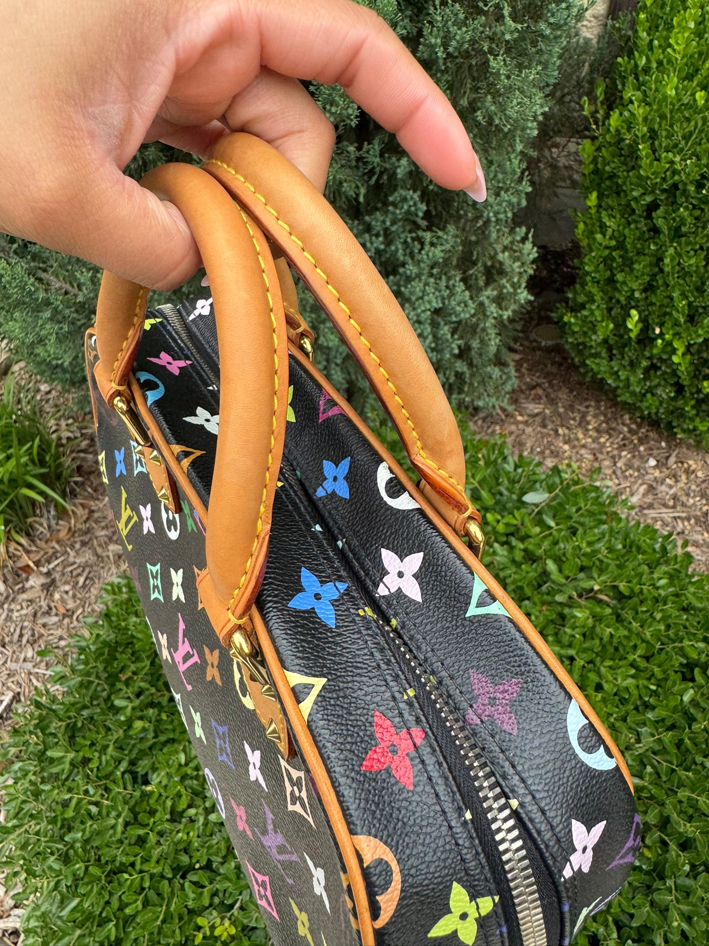 Louis Vuitton Trouville in Monogram Multicolore Noir