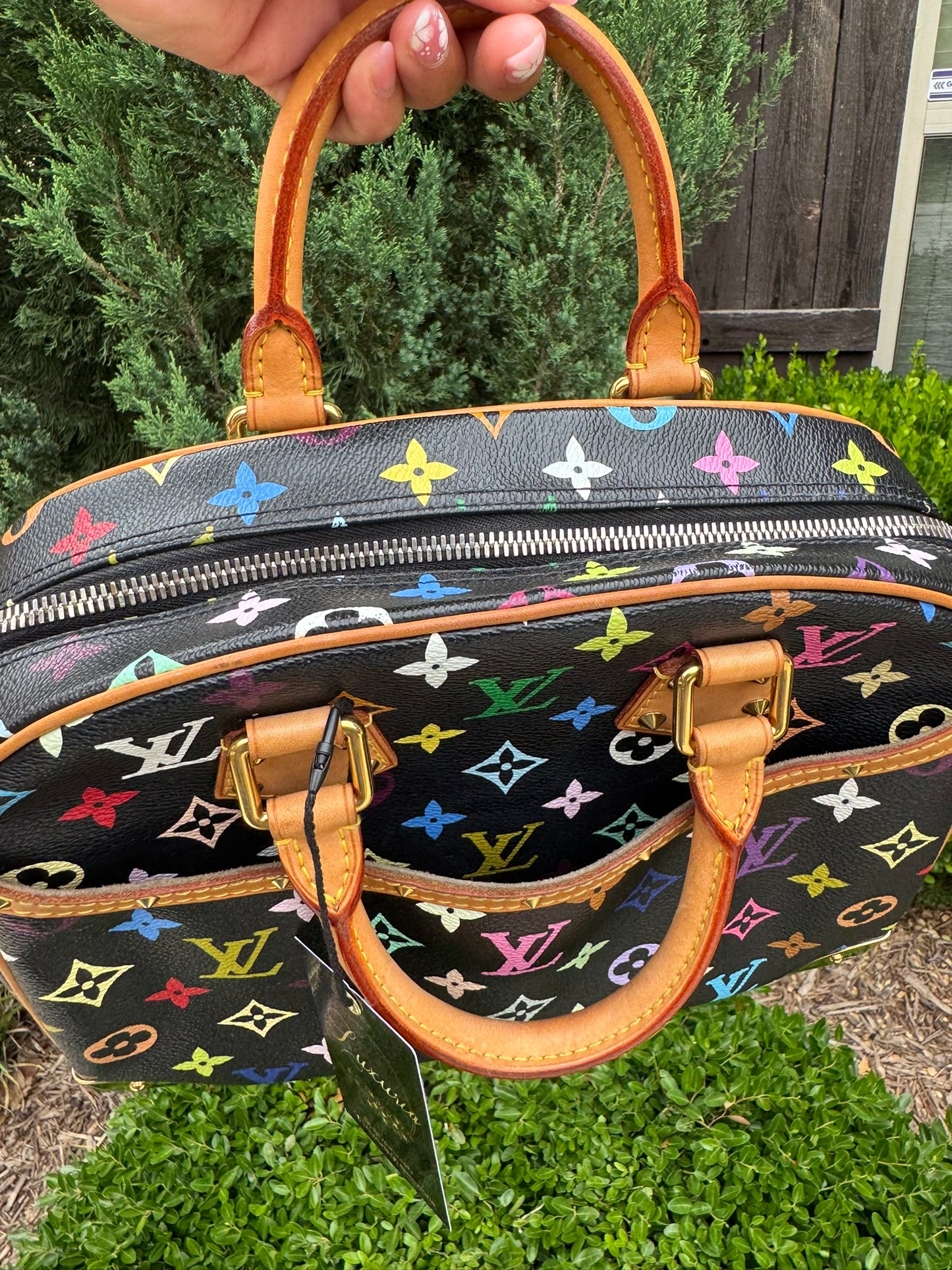 Louis Vuitton Trouville in Monogram Multicolore Noir
