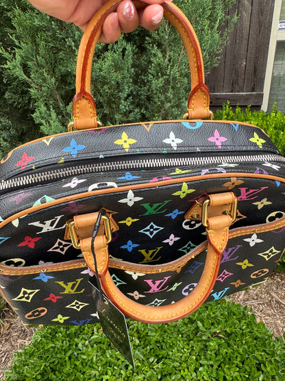 Louis Vuitton Trouville in Monogram Multicolore Noir