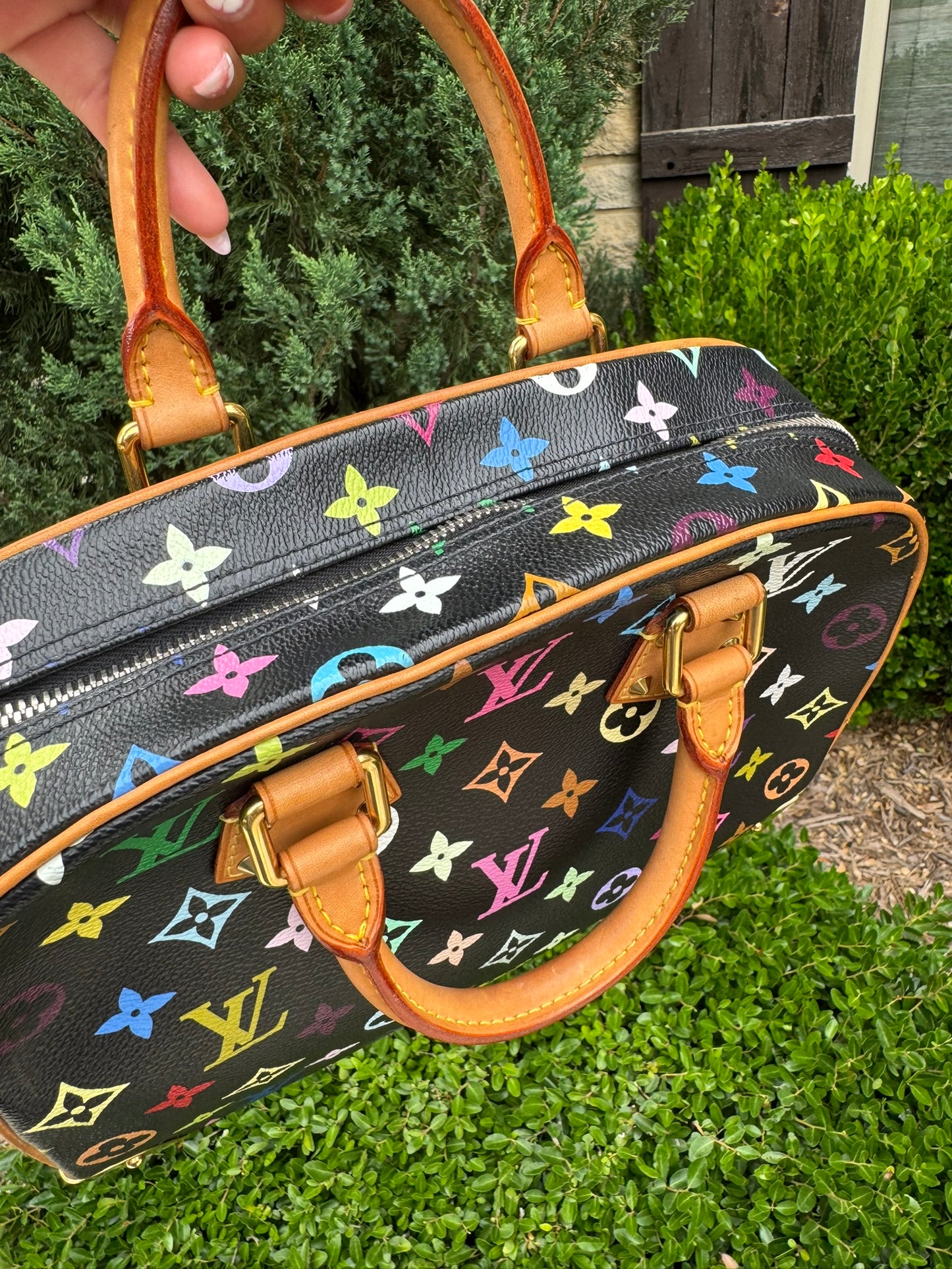 Louis Vuitton Trouville in Monogram Multicolore Noir