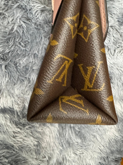 Louis Vuitton Locky BB in Monogram Canvas and Rose Poudre Leather