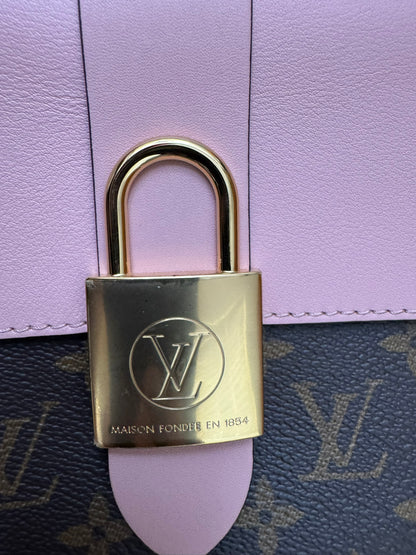 Louis Vuitton Locky BB in Monogram Canvas and Rose Poudre Leather