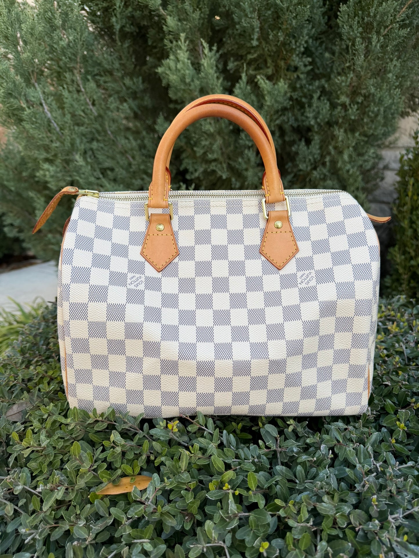 Louis Vuitton Speedy 30 in Damier Azur Canvas