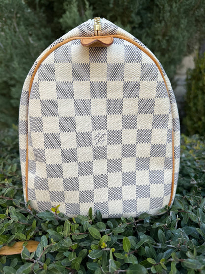 Louis Vuitton Speedy 30 in Damier Azur Canvas