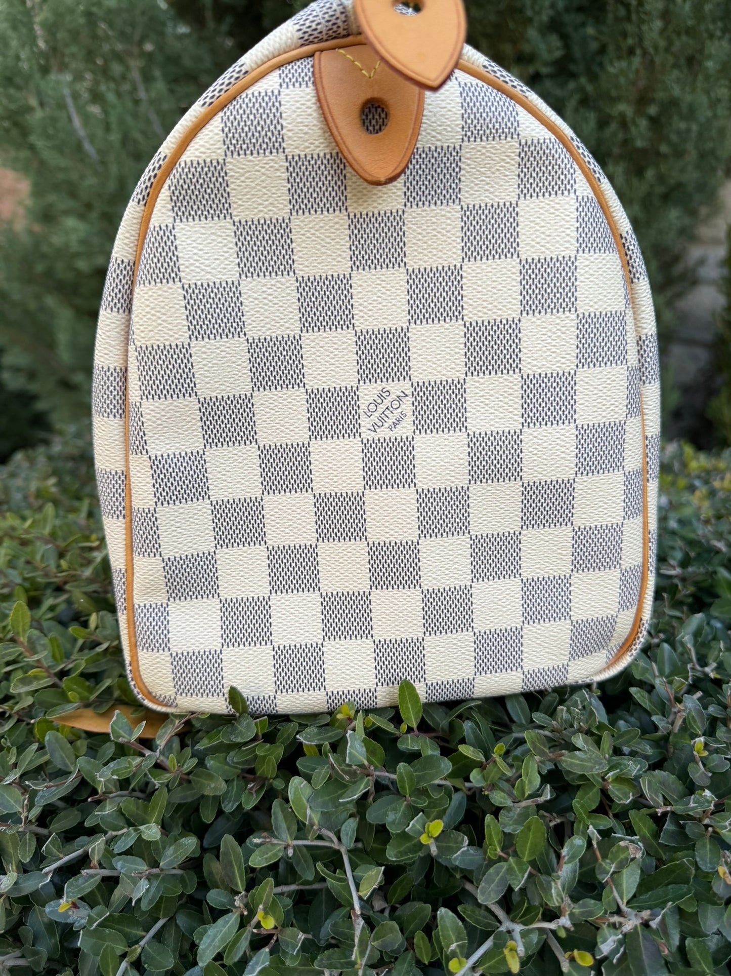 Louis Vuitton Speedy 30 in Damier Azur Canvas