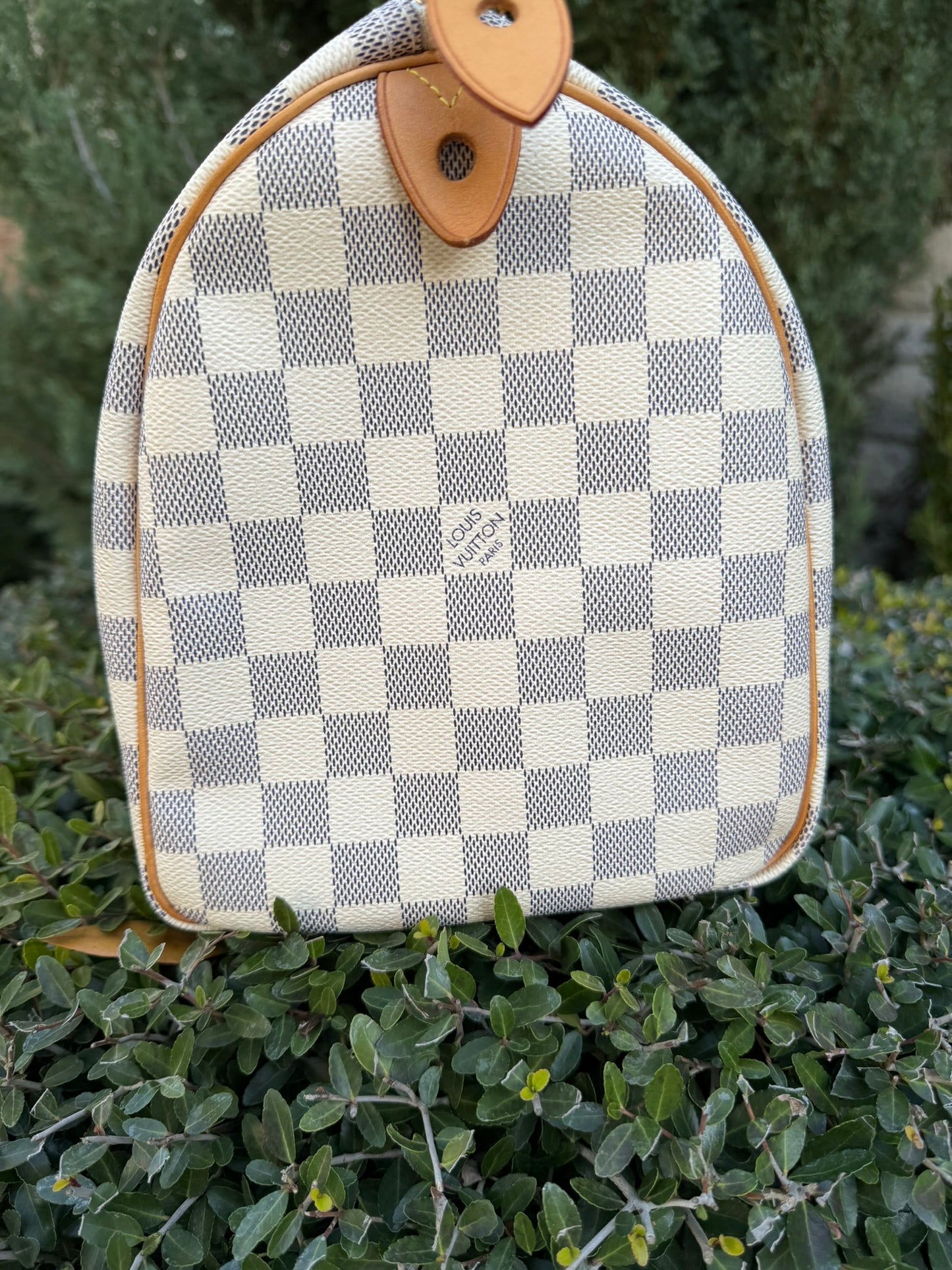 Louis Vuitton Speedy 30 in Damier Azur Canvas
