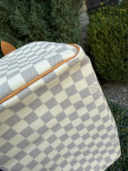 Louis Vuitton Speedy 30 in Damier Azur Canvas