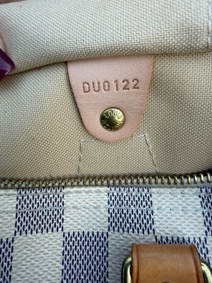 Louis Vuitton Speedy 30 in Damier Azur Canvas