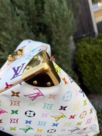 Louis Vuitton Speedy in Multicolor Blanc