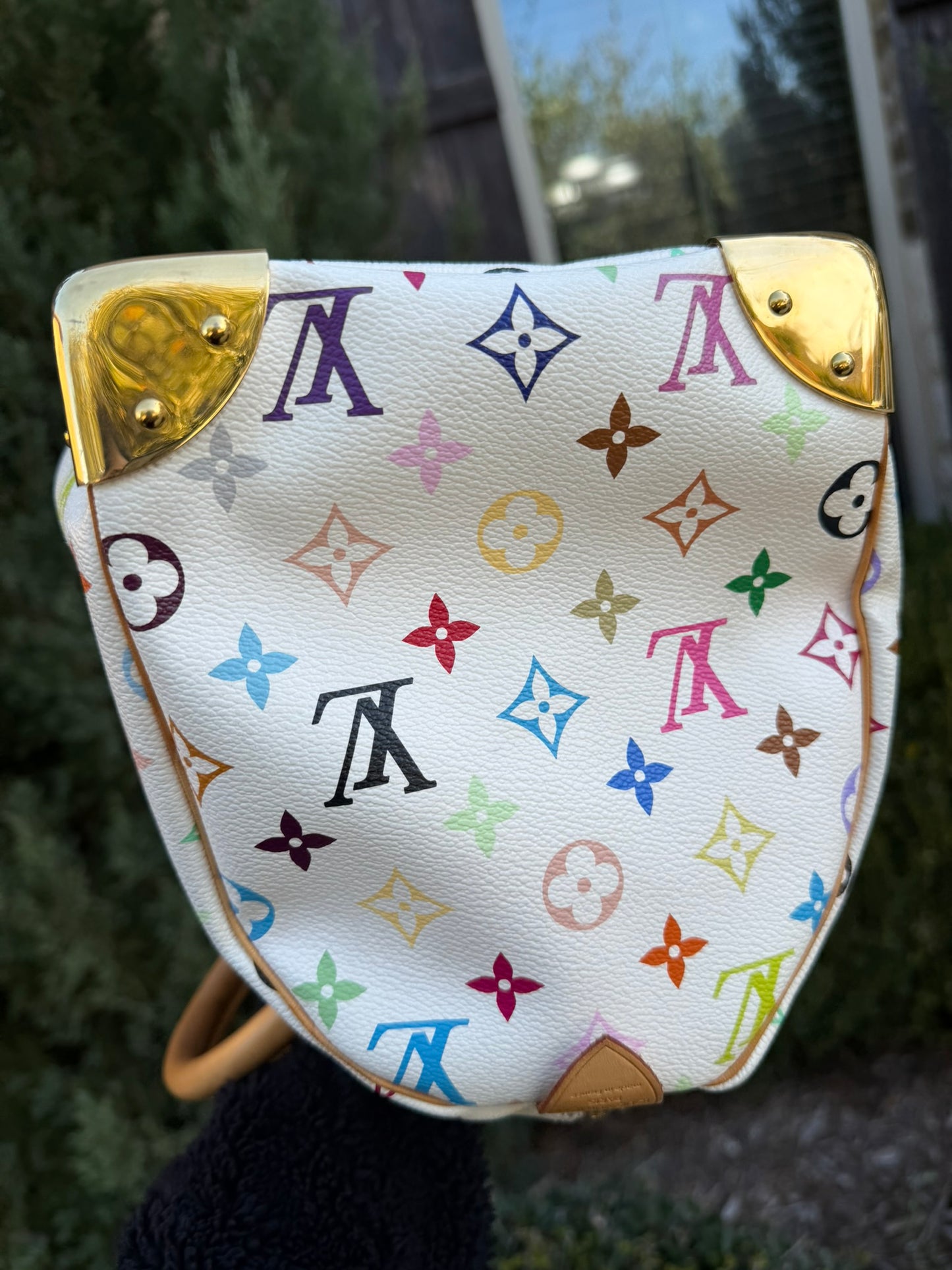 Louis Vuitton Speedy in Multicolor Blanc