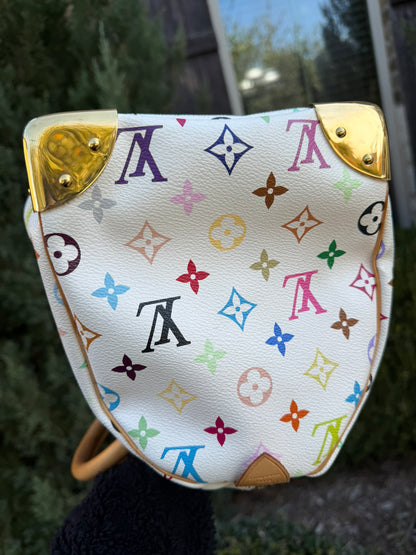 Louis Vuitton Speedy in Multicolor Blanc
