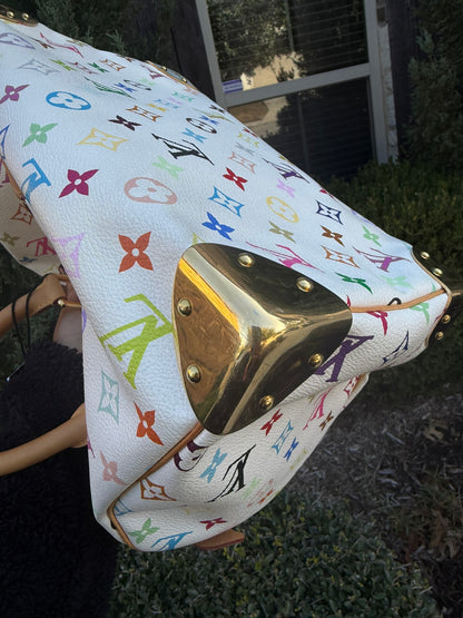 Louis Vuitton Speedy in Multicolor Blanc