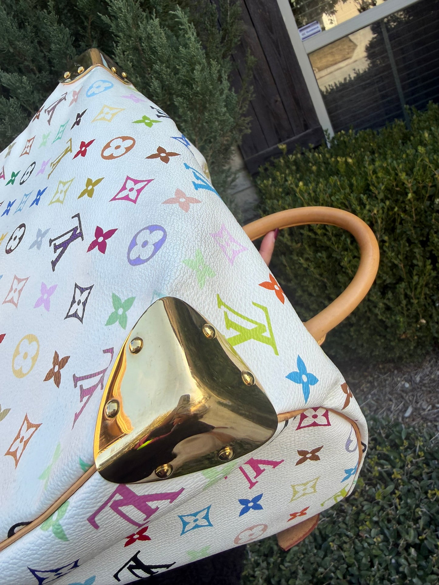 Louis Vuitton Speedy in Multicolor Blanc