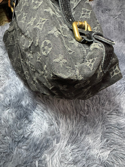 Louis Vuitton Denim Cabby PM in Blue Monogram