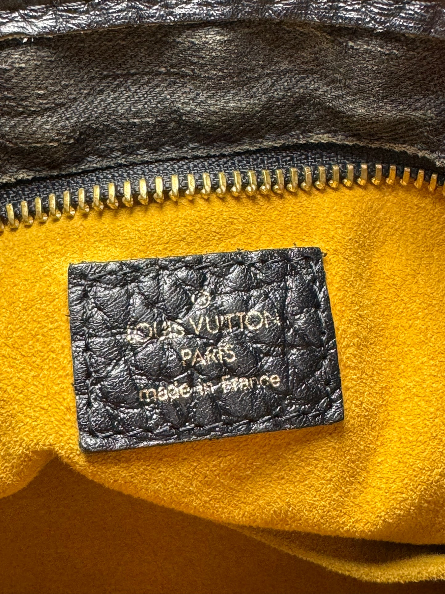 Louis Vuitton Denim Cabby PM in Blue Monogram