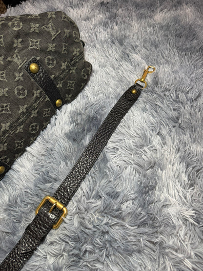 Louis Vuitton Denim Cabby PM in Blue Monogram