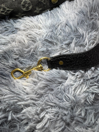 Louis Vuitton Denim Cabby PM in Blue Monogram