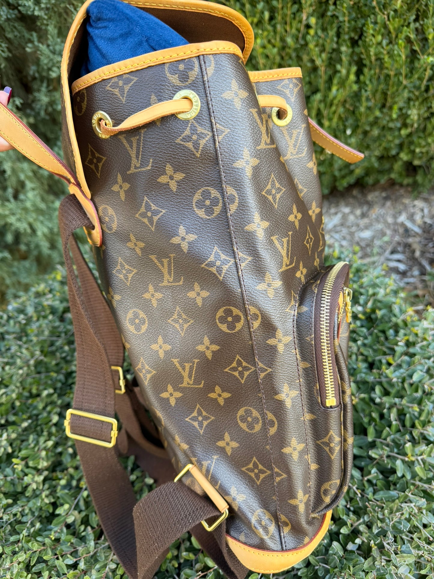 Louis Vuitton Bosphore Backpack in Monogram Canvas