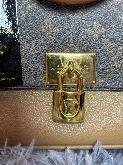 Louis Vuitton Marignan Monogram Canvas & Sesame Leather