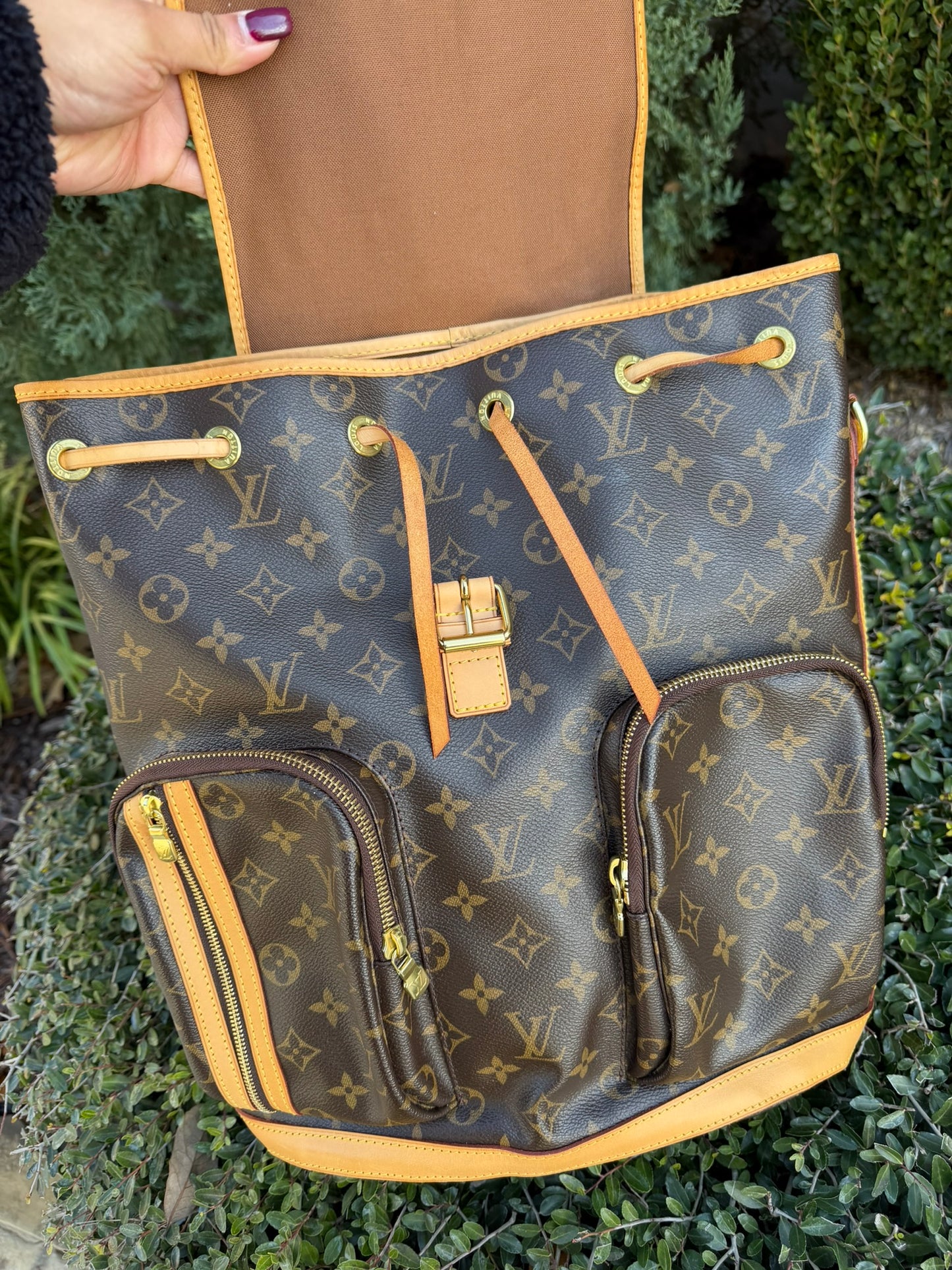 Louis Vuitton Bosphore Backpack in Monogram Canvas