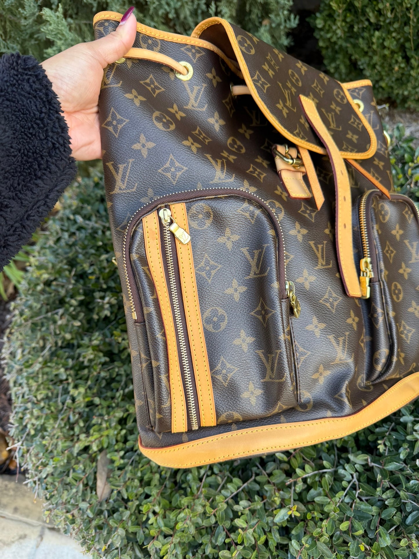 Louis Vuitton Bosphore Backpack in Monogram Canvas