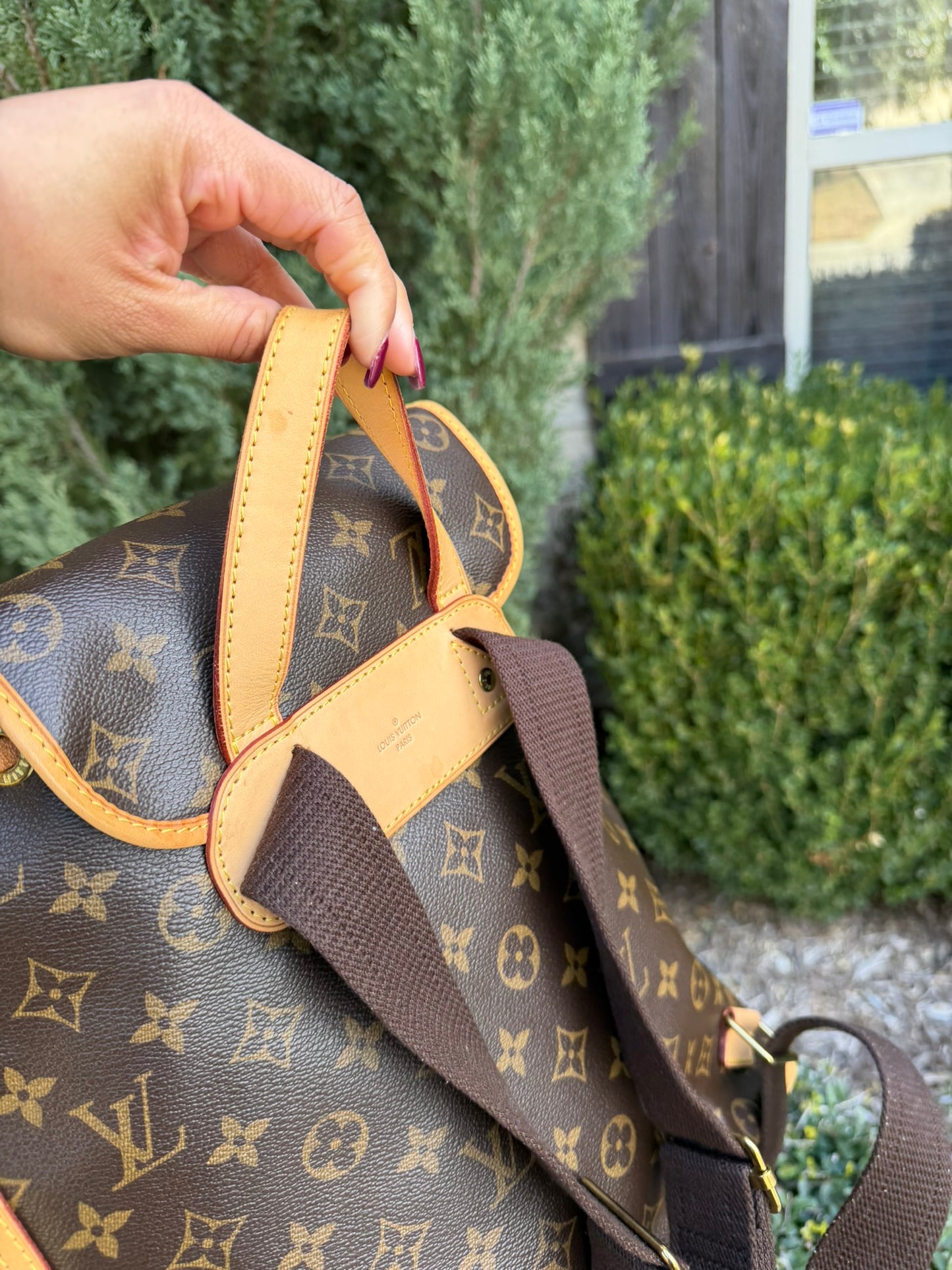 Louis Vuitton Bosphore Backpack in Monogram Canvas