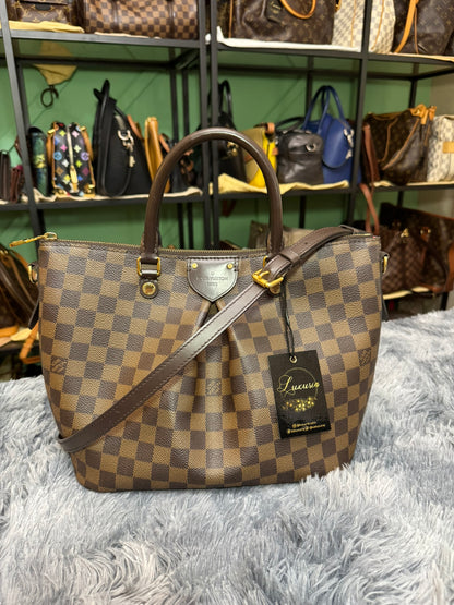 Louis Vuitton Sienna MM in Damier Ebene