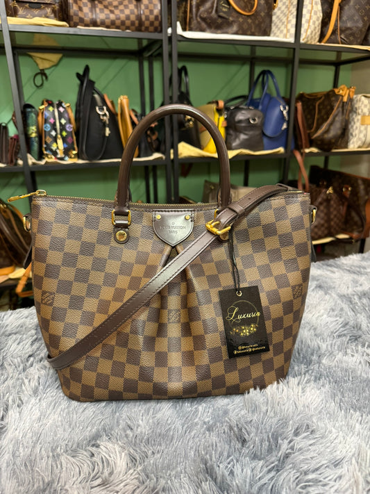 Louis Vuitton Sienna MM in Damier Ebene