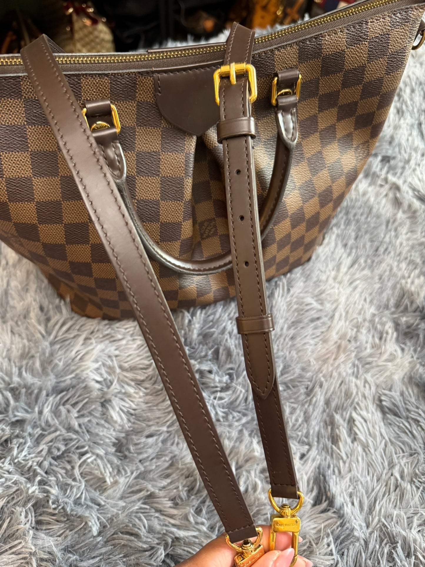 Louis Vuitton Sienna MM in Damier Ebene